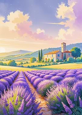 Provence Sunrise