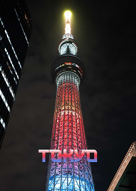 Tokyo Skytree at Night