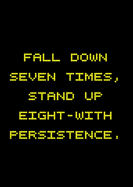 Motivational Pixel Art Quote