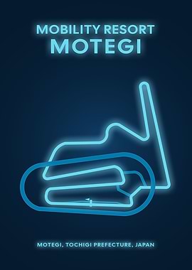 Mobility Resort Motegi Track Map
