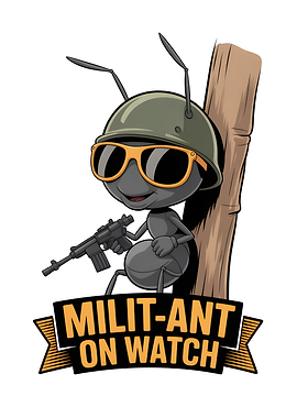 Milit-ant on Watch Cartoon