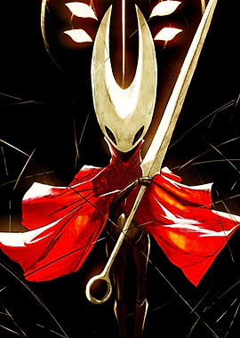 Hornet from Hollow Knight artwork