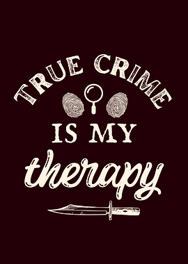 True Crime Therapy Graphic