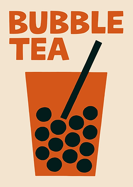 Bubble Tea Illustration