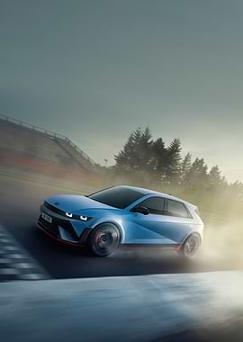 Hyundai Ioniq 5 N on Track