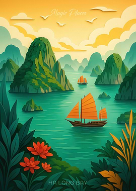 Magic Places - Ha Long Bay, Vietnam