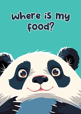 Panda Asks: Where Is My Food?