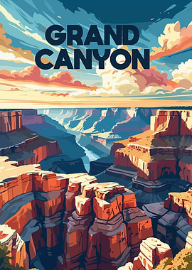 Grand Canyon Landscape Art