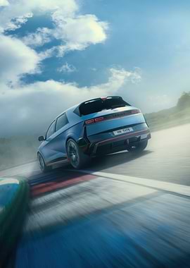 Hyundai IONIQ 5 N on track