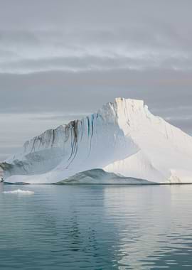 Iceberg in calm arctic waters
