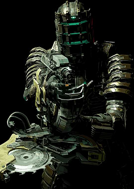 Dead Space Isaac Clarke Ready to Fight
