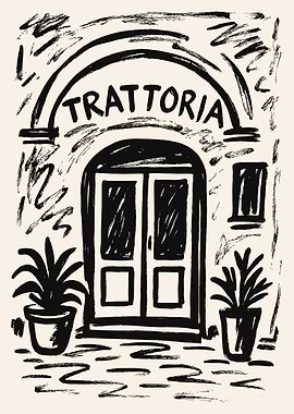 Trattoria Illustration