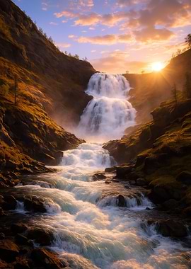 Kjosfossen Norway