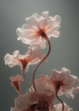 Translucent Floral Arrangement