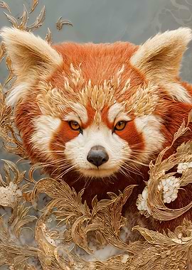 Kintsugi Red Panda