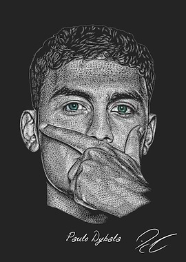 Paulo Dybala Portrait