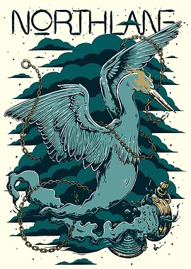 Northlane Album Art with Bird