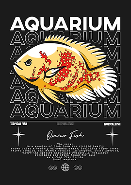 Oscar Fish Tropical Fish Keeper