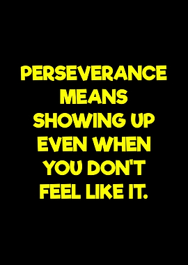 Perseverance Motivational Quote