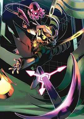 Dynamic Character with Octopus Companion