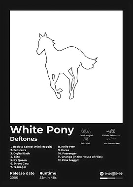Deftones - White Pony Album Cover