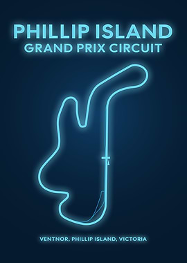 Phillip Island Grand Prix Circuit Map