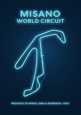 Misano World Circuit Poster