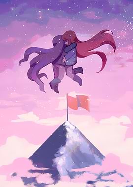 Celeste: Madeline and Badeline Hugging