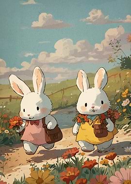 Bunny Friends Walk
