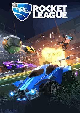 Rocket League Game Cover Art