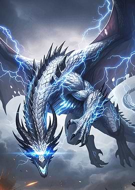 Dragon with Lightning