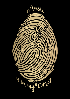 Music is in my DNA Fingerprint