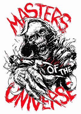 Masters of the Universe Skeletor Illustration