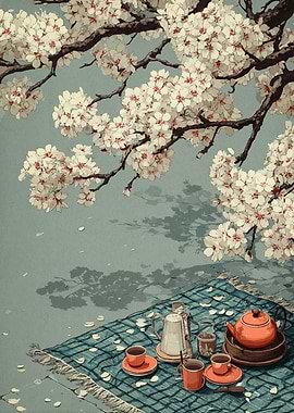 Cherry Blossom Tea Party