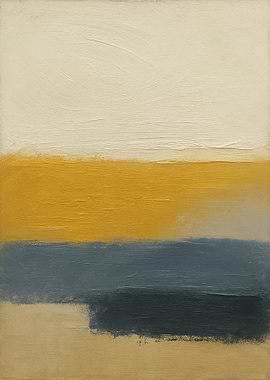 Abstract Color Block Painting