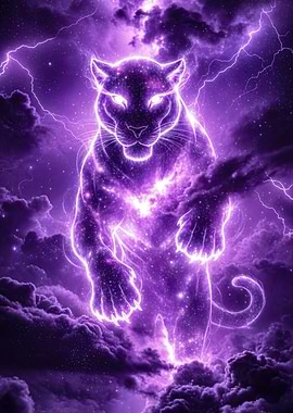 Cosmic Panther in Electric Storm