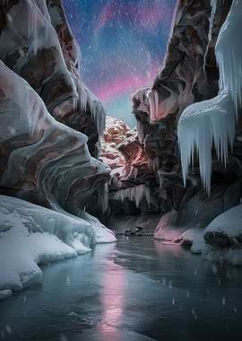 Icy Canyon River