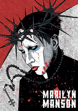 Marilyn Manson Portrait