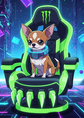 Chihuahua Gaming Chair