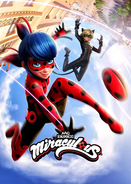 Miraculous Ladybug and Cat Noir