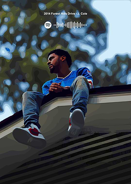 J. Cole 2014 Forest Hills Drive