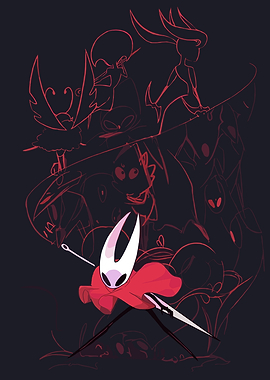Hornet from Hollow Knight fanart