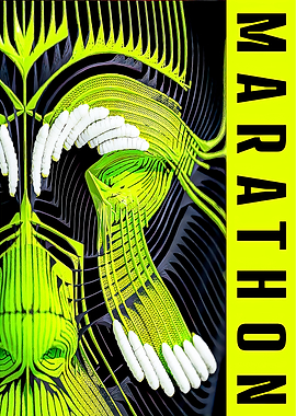 Marathon Abstract Art
