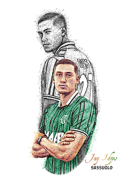 Jay Idzes Sassuolo Football Portrait