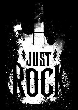 Just Rock Guitar Art