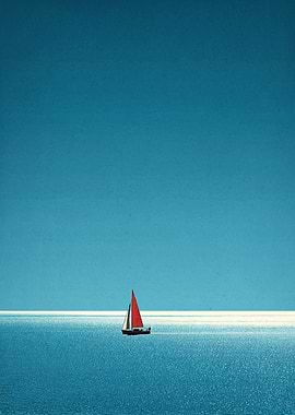 Sailboat on the Ocean