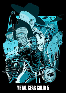 Metal Gear Solid 5 Illustration