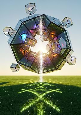 Abstract Geometric Structure on Green Field