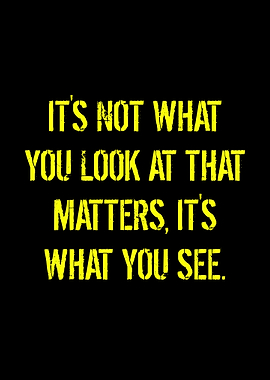 Inspirational Quote on Perception