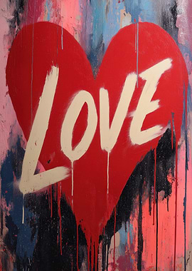 Love Heart Painting